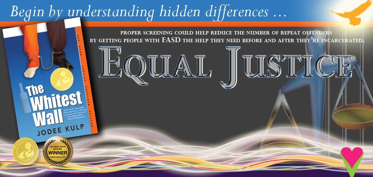 Learning to create fairness in the judicial systems for persons with hidden differences