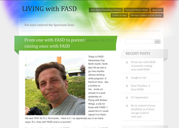 Adult living with FASD